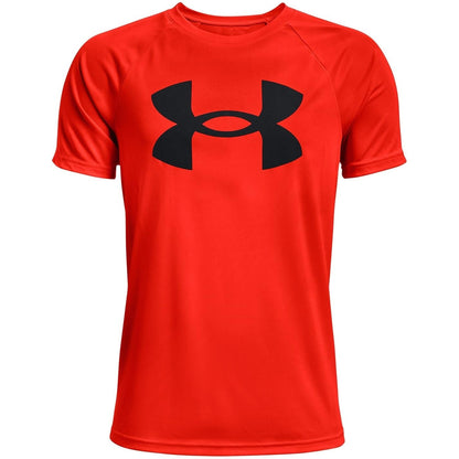 Under Armour Boys' Tech Hybrid Printed Fill Short-Sleeve T-Shirt