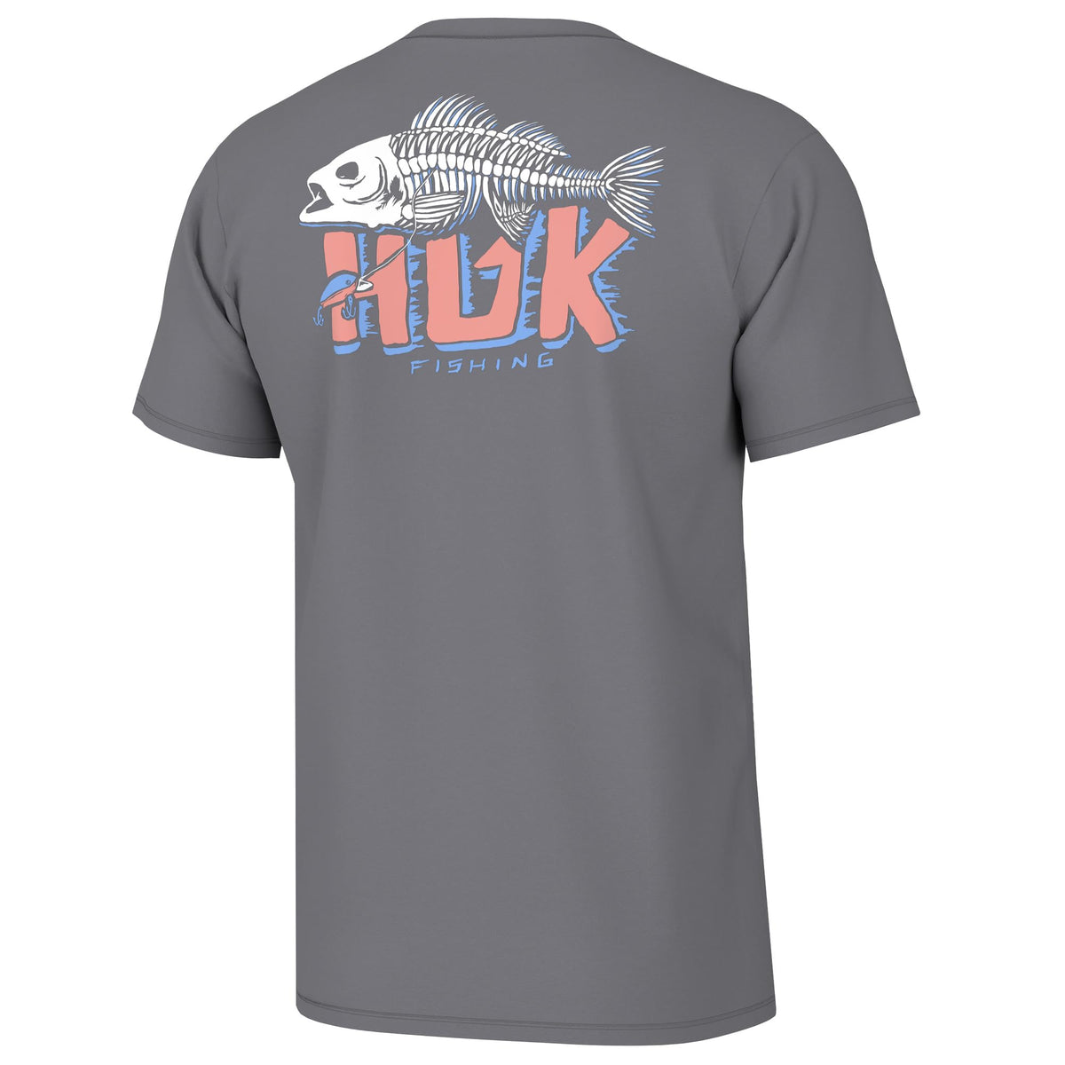 HUK Mens Fishing Graphic Tee, Performance Short Sleeve, Quick-Dry