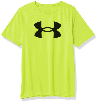 Under Armour Boys' Tech Hybrid Printed Fill Short-Sleeve T-Shirt