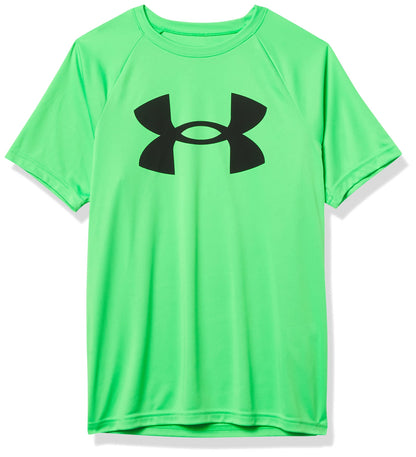 Under Armour Boys' Tech Hybrid Printed Fill Short-Sleeve T-Shirt