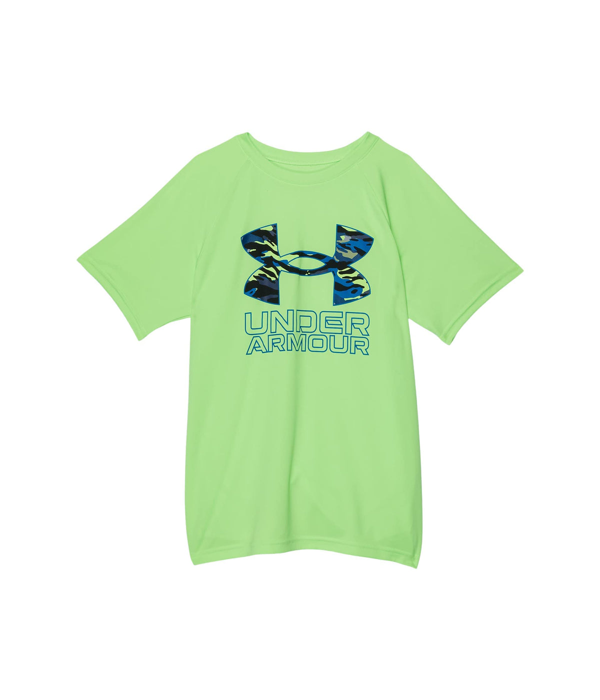 Under Armour Boys' Tech Hybrid Printed Fill Short-Sleeve T-Shirt