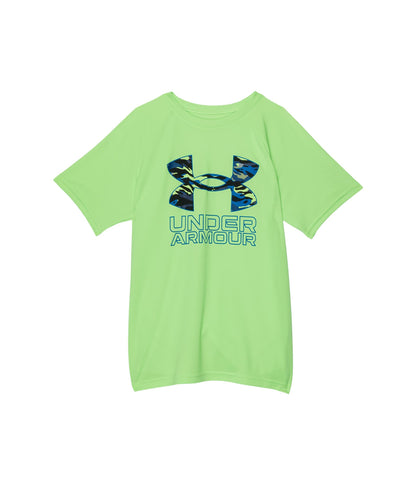 Under Armour Boys' Tech Hybrid Printed Fill Short-Sleeve T-Shirt