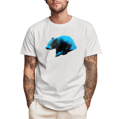 domirica Men's Solid 100% Cotton Graphic Short Sleeve Crewneck Big and Tall Summer Breathable Quick Dry Gym Casual Top