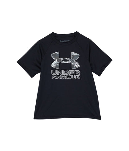Under Armour Boys' Tech Hybrid Printed Fill Short-Sleeve T-Shirt