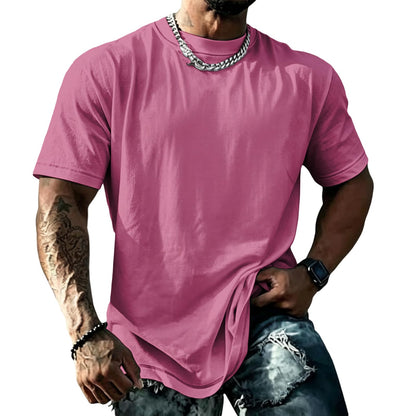 domirica Mens Muscle Fit Short Sleeve T Shirts Gym Workout Crewneck Novelty Print Quick Dry Athletic Shirt