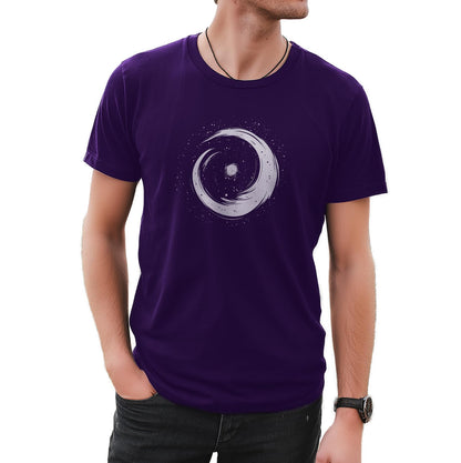 domirica Men's Solid 100% Cotton Graphic Short Sleeve Crewneck Big and Tall Summer Breathable Quick Dry Gym Casual Top
