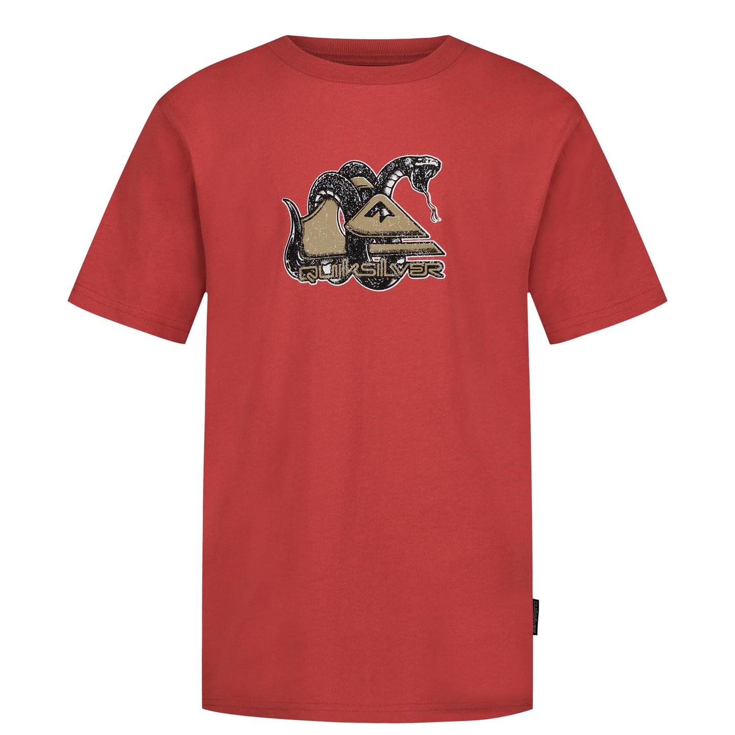 Quiksilver Boys' Short Sleeve Screen Print Graphic T-Shirt, Soft & Comfortable, Regular Fit