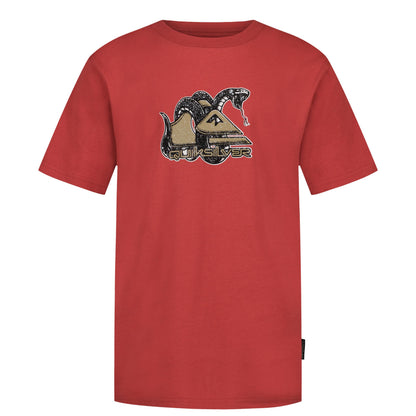 Quiksilver Boys' Short Sleeve Screen Print Graphic T-Shirt, Soft & Comfortable, Regular Fit
