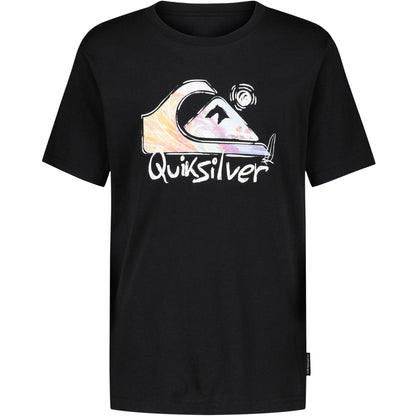 Quiksilver Boys' Short Sleeve Screen Print Graphic T-Shirt, Soft & Comfortable, Regular Fit