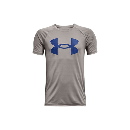 Under Armour Boys' Tech Hybrid Printed Fill Short-Sleeve T-Shirt