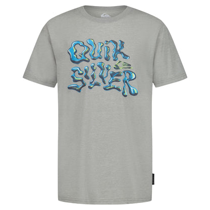Quiksilver Boys' Short Sleeve Screen Print Graphic T-Shirt, Soft & Comfortable, Regular Fit