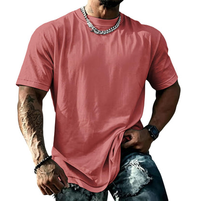 domirica Mens Muscle Fit Short Sleeve T Shirts Gym Workout Crewneck Novelty Print Quick Dry Athletic Shirt
