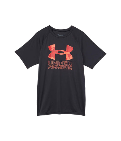 Under Armour Boys' Tech Hybrid Printed Fill Short-Sleeve T-Shirt
