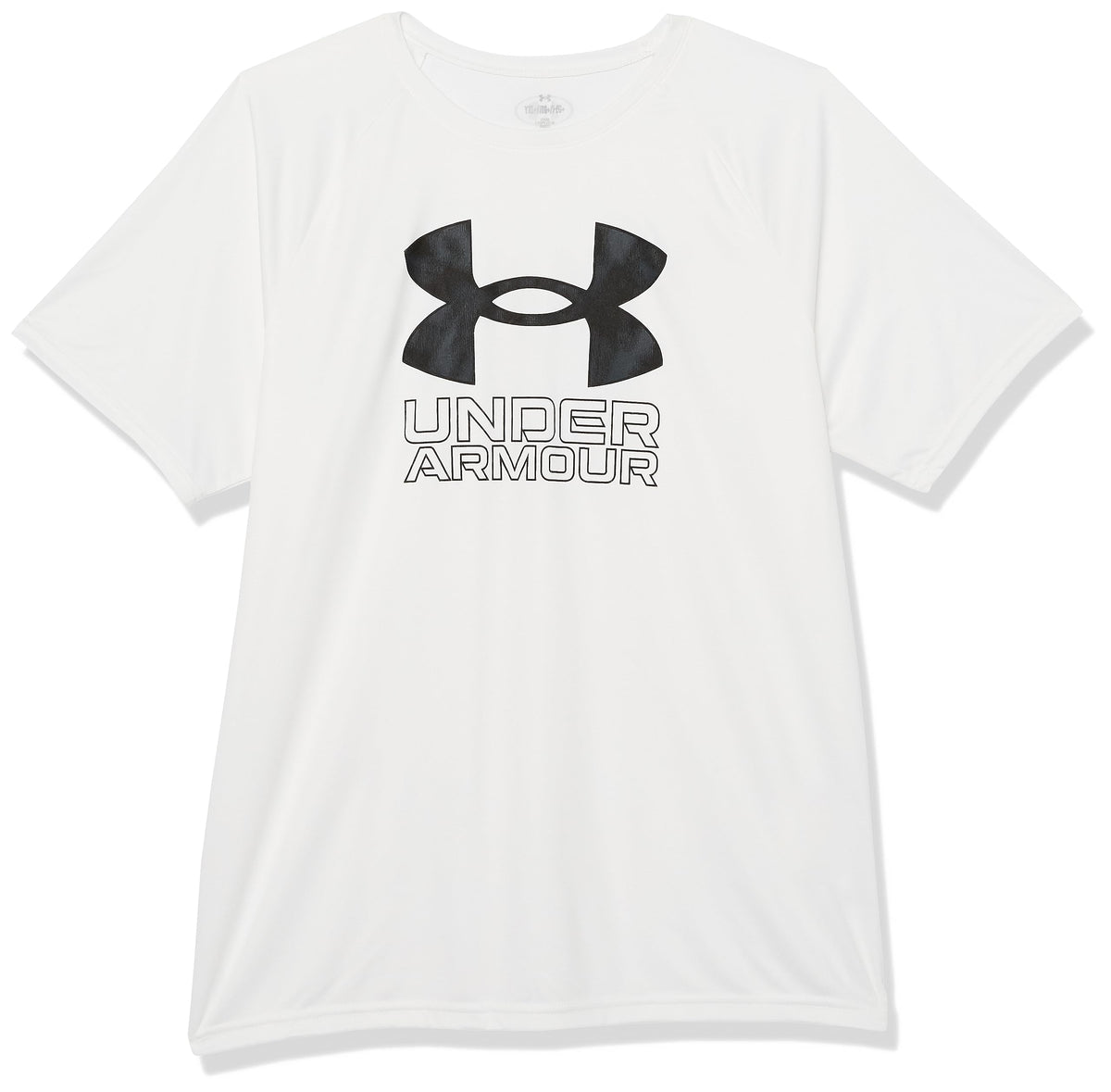 Under Armour Boys' Tech Hybrid Printed Fill Short-Sleeve T-Shirt
