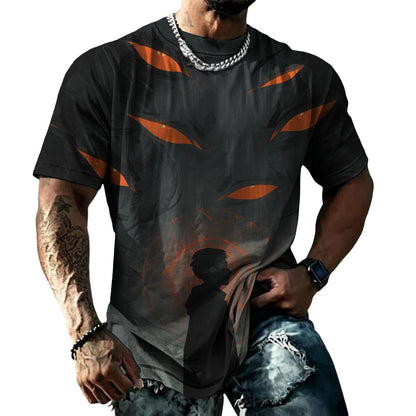 domirica Mens Muscle Fit Short Sleeve T Shirts Gym Workout Crewneck Novelty Print Quick Dry Athletic Shirt
