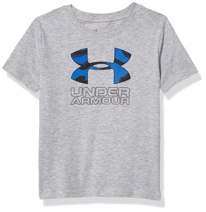 Under Armour Boys' Tech Hybrid Printed Fill Short-Sleeve T-Shirt