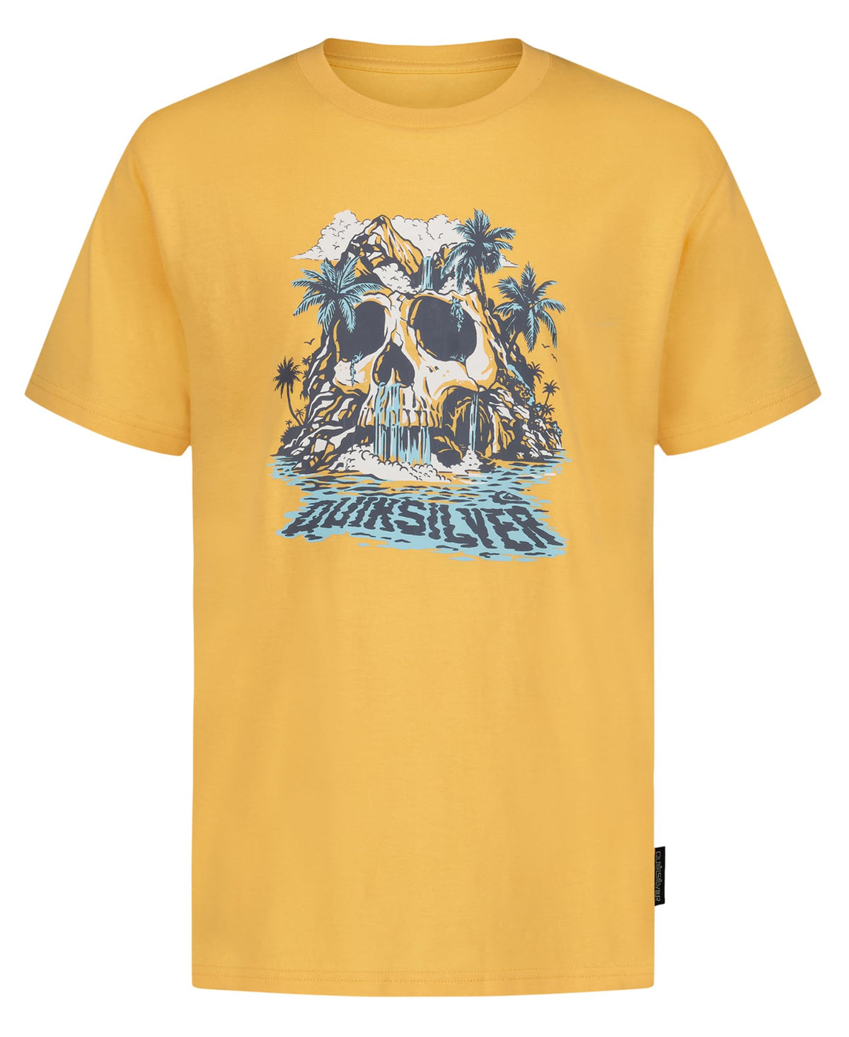 Quiksilver Boys' Short Sleeve Screen Print Graphic T-Shirt, Soft & Comfortable, Regular Fit