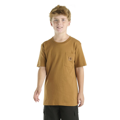 Carhartt Kids' Short Sleeve Pocket T-Shirt Tee Shirt
