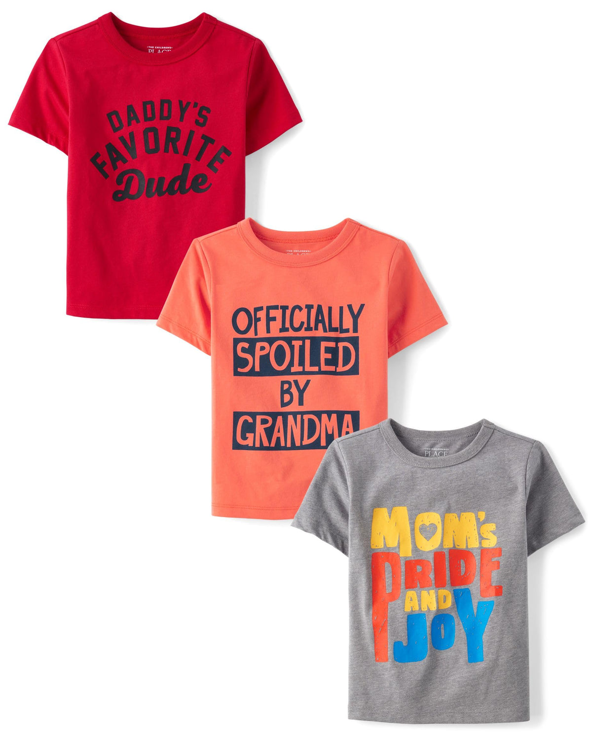 The Children's Place Baby Boys' Graphic T-Shirts (3-Pack)