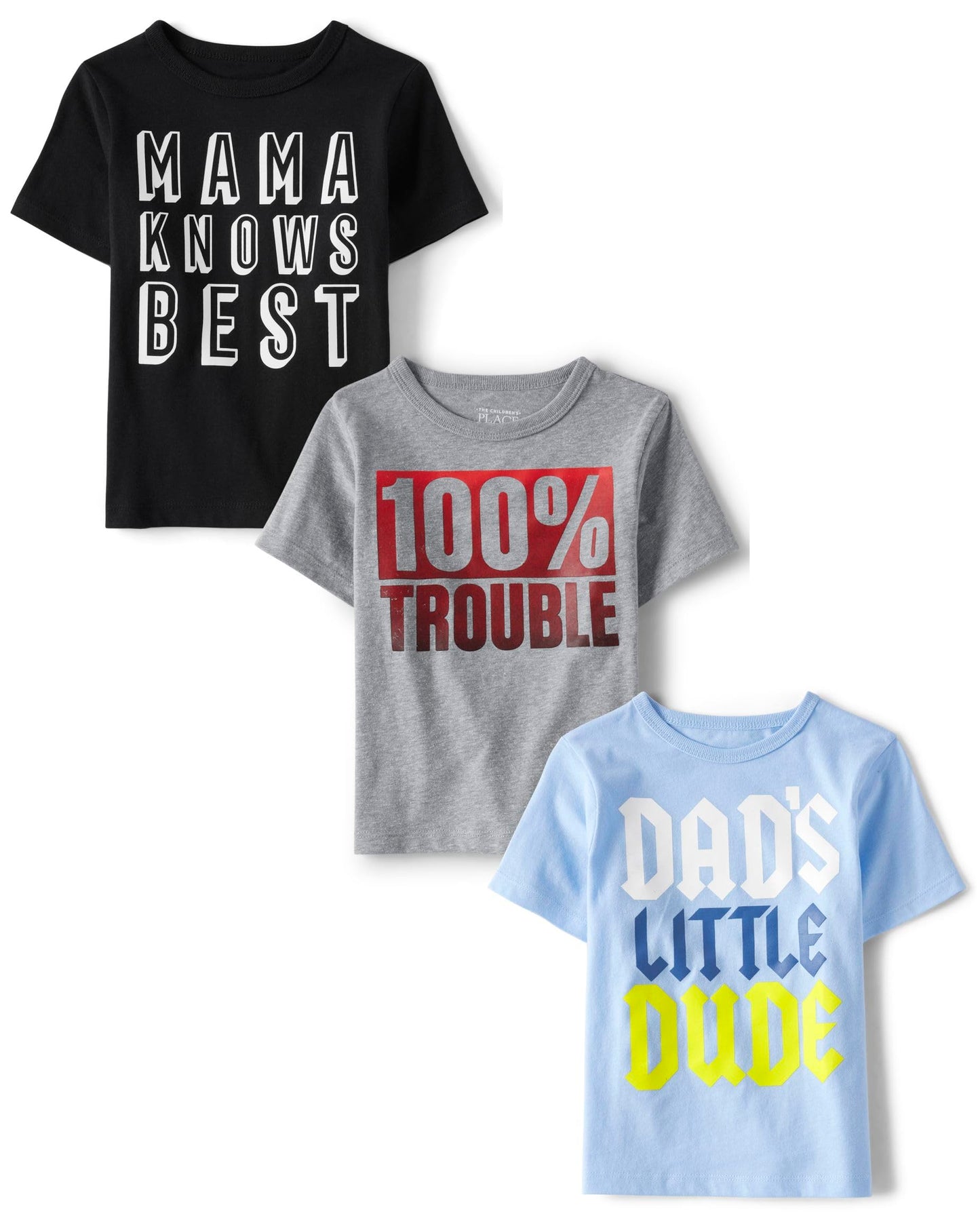 The Children's Place Baby Boys' Graphic T-Shirts (3-Pack)