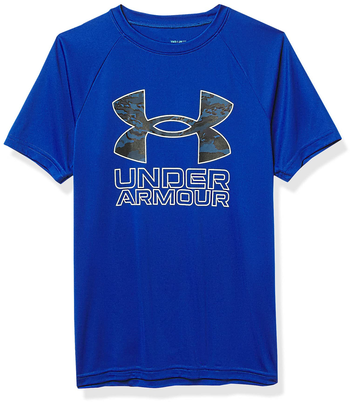 Under Armour Boys' Tech Hybrid Printed Fill Short-Sleeve T-Shirt