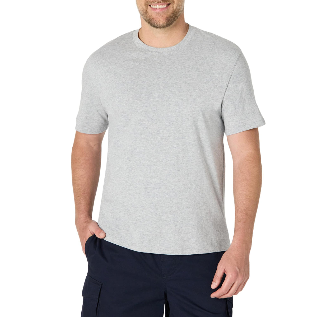 Amazon Essentials Men's Relaxed Fit Cotton Jersey T-Shirt