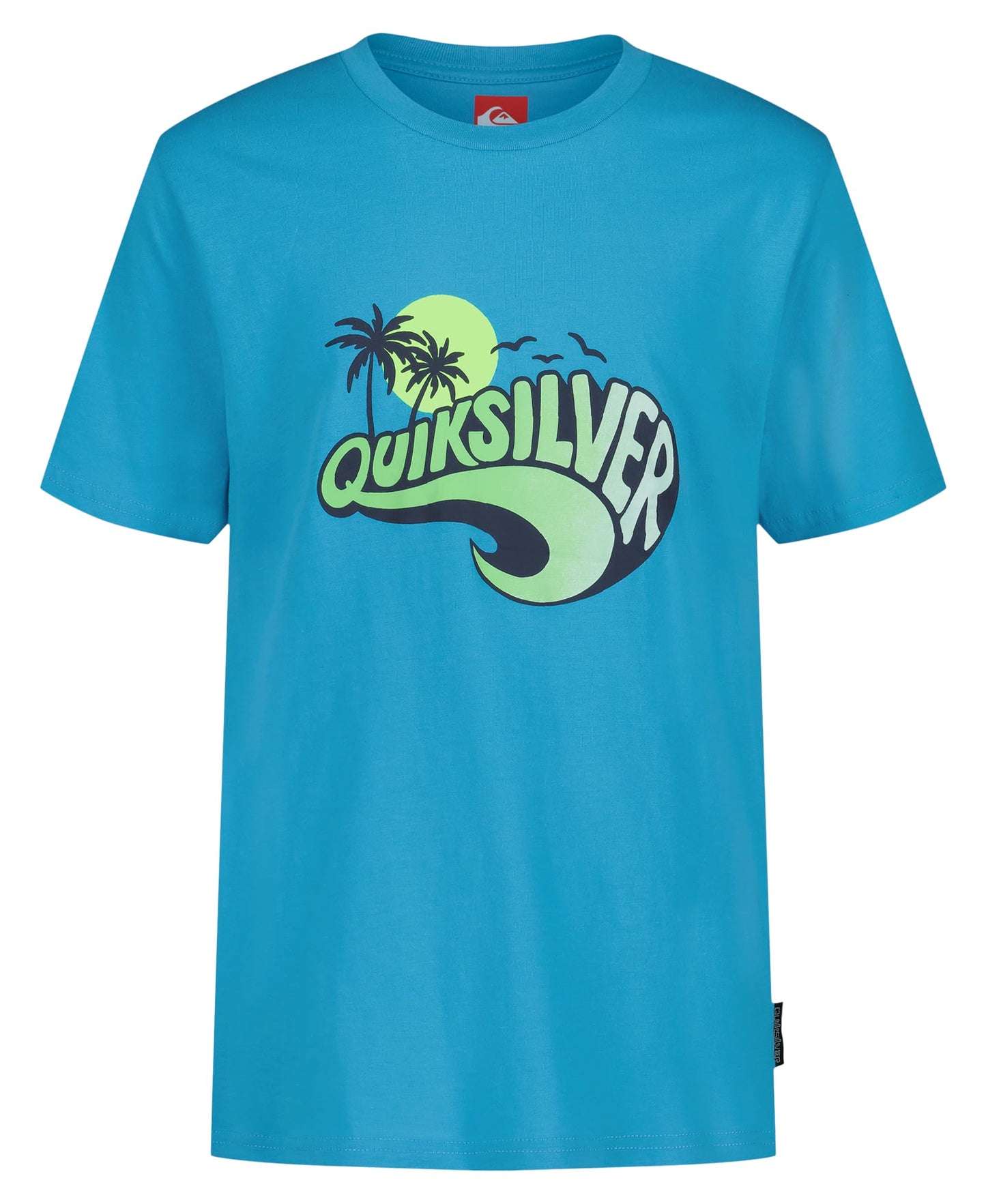 Quiksilver Boys' Short Sleeve Screen Print Graphic T-Shirt, Soft & Comfortable, Regular Fit