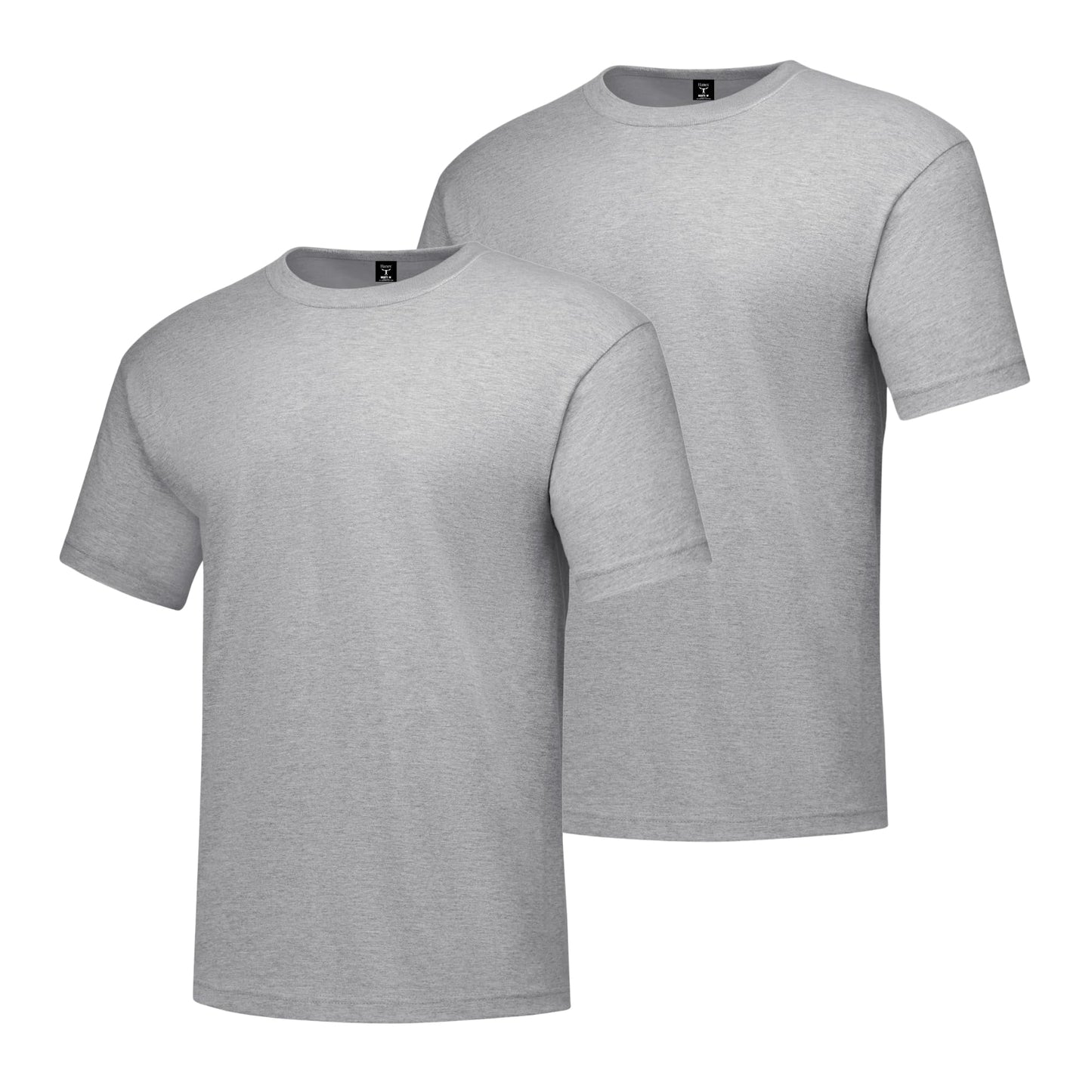 Hanes Men's Beefy-T T-Shirt, Heavyweight Cotton T-Shirts for Men, 1 or 2 Pack, Men's Tees (Tall