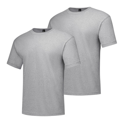 Hanes Men's Beefy-T T-Shirt, Heavyweight Cotton T-Shirts for Men, 1 or 2 Pack, Men's Tees (Tall