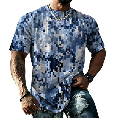 domirica Mens Muscle Fit Short Sleeve T Shirts Gym Workout Crewneck Novelty Print Quick Dry Athletic Shirt