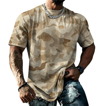 domirica Mens Muscle Fit Short Sleeve T Shirts Gym Workout Crewneck Novelty Print Quick Dry Athletic Shirt