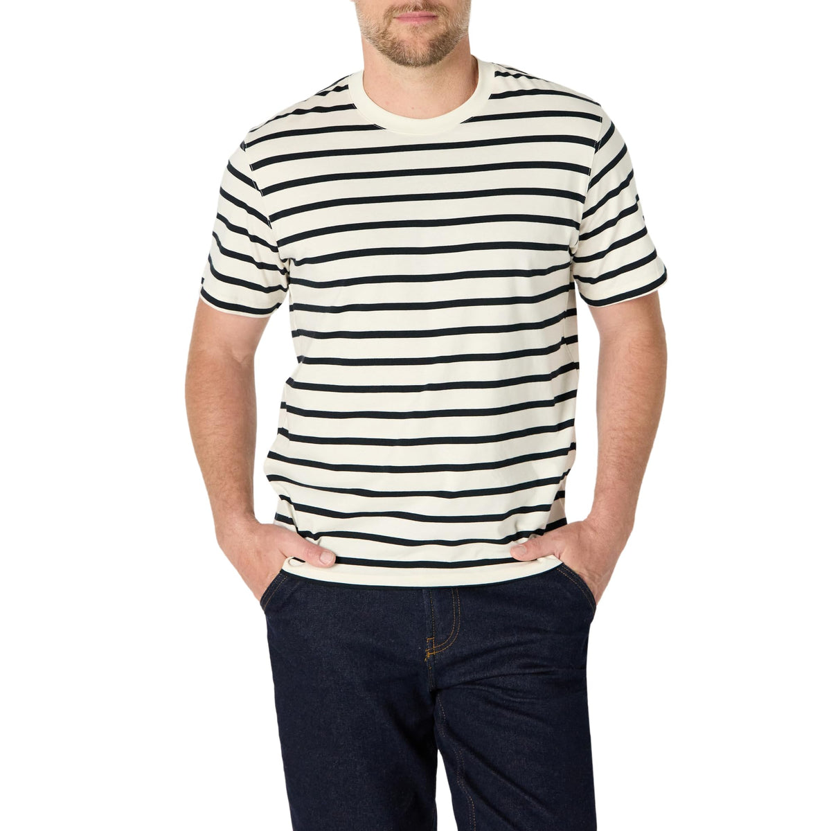 Amazon Essentials Men's Relaxed Fit Cotton Jersey T-Shirt