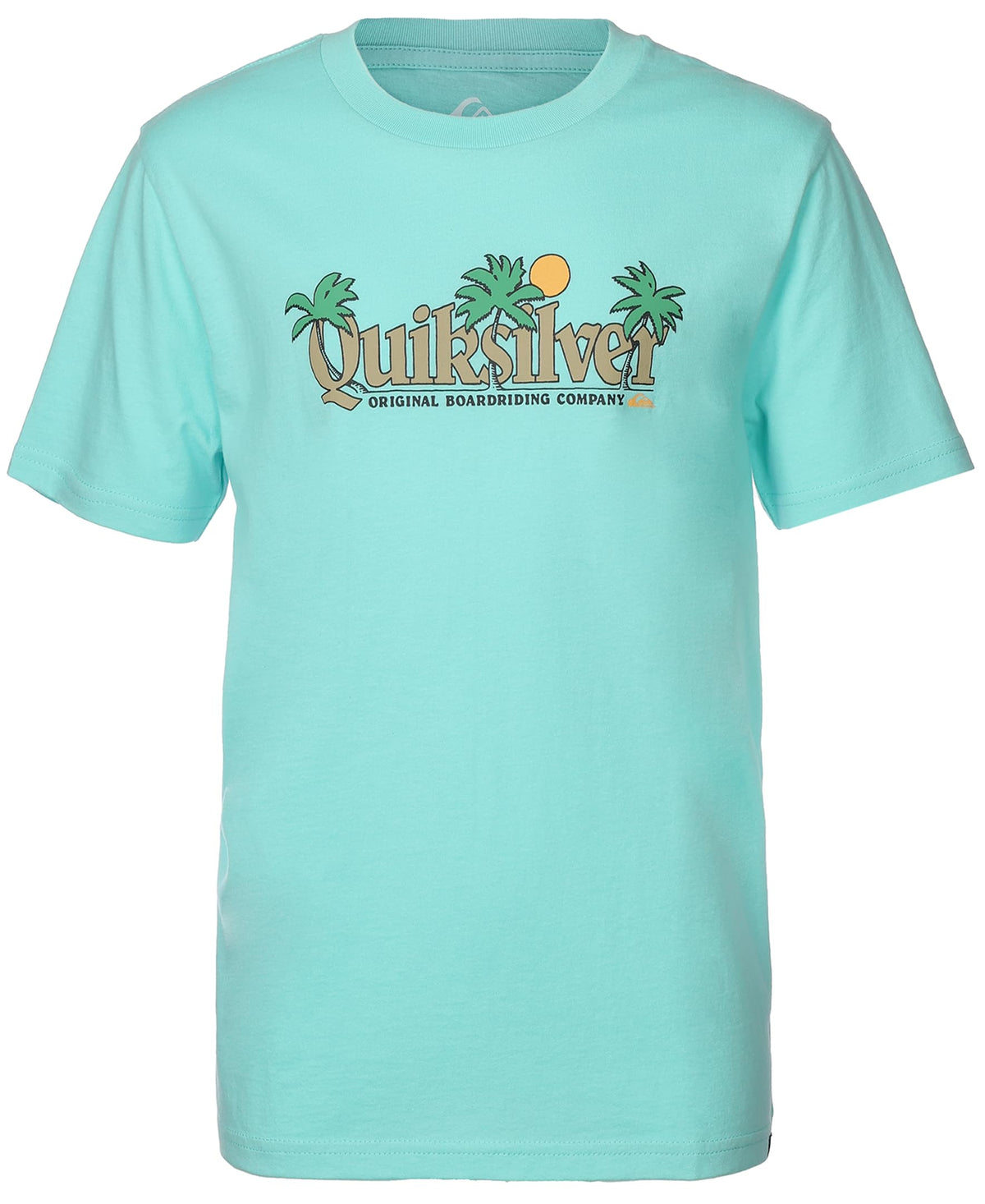Quiksilver Boys' Short Sleeve Screen Print Graphic T-Shirt, Soft & Comfortable, Regular Fit