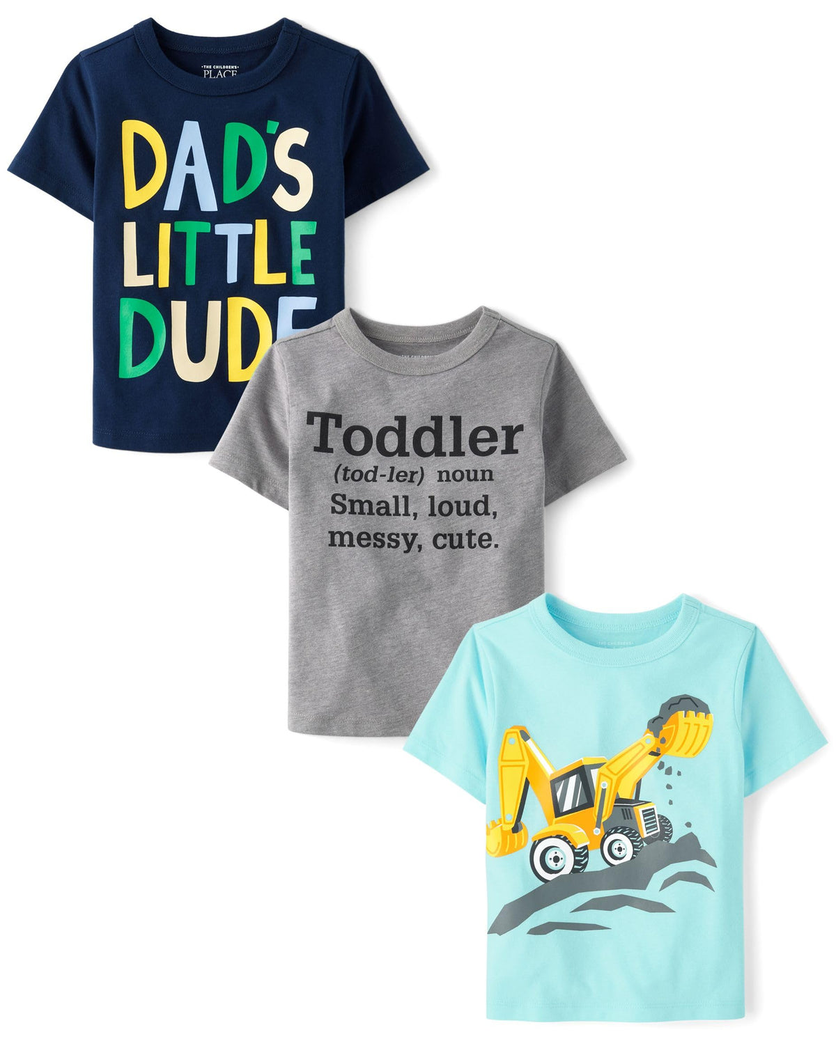 The Children's Place Baby Boys' Graphic T-Shirts (3-Pack)