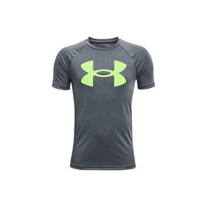 Under Armour Boys' Tech Hybrid Printed Fill Short-Sleeve T-Shirt
