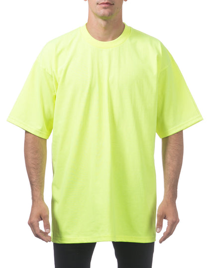 Pro Club Men's Heavyweight Cotton Short Sleeve Crew Neck T-Shirt