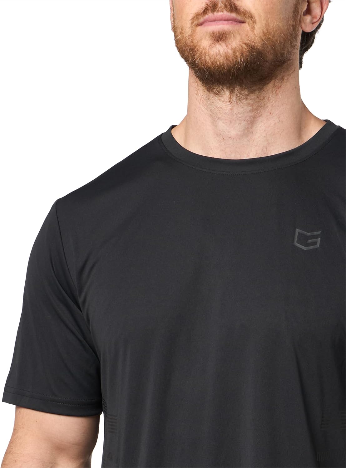 G Gradual Men's Workout Shirts Quick Dry Athletic Running T-Shirts Lightweight Moisture Wicking Short Sleeve Sports Gym Tops