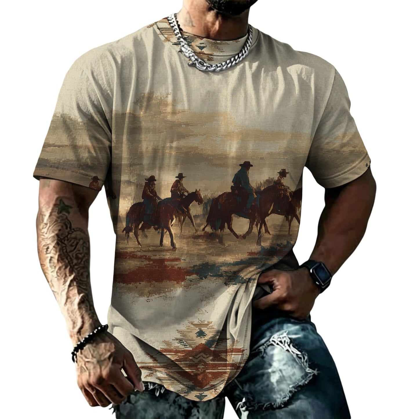 domirica Mens Muscle Fit Short Sleeve T Shirts Gym Workout Crewneck Novelty Print Quick Dry Athletic Shirt