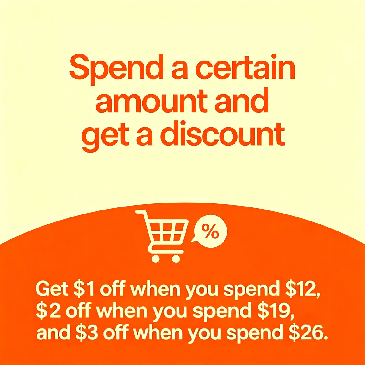 Follow the store to get coupons, Spend a certain amount and get a discount, Local delivery, fast shipping