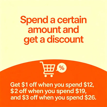 Follow the store to get coupons, Spend a certain amount and get a discount, Local delivery, fast shipping