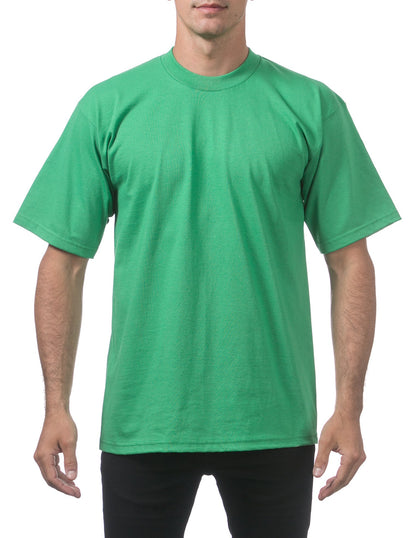 Pro Club Men's Heavyweight Cotton Short Sleeve Crew Neck T-Shirt