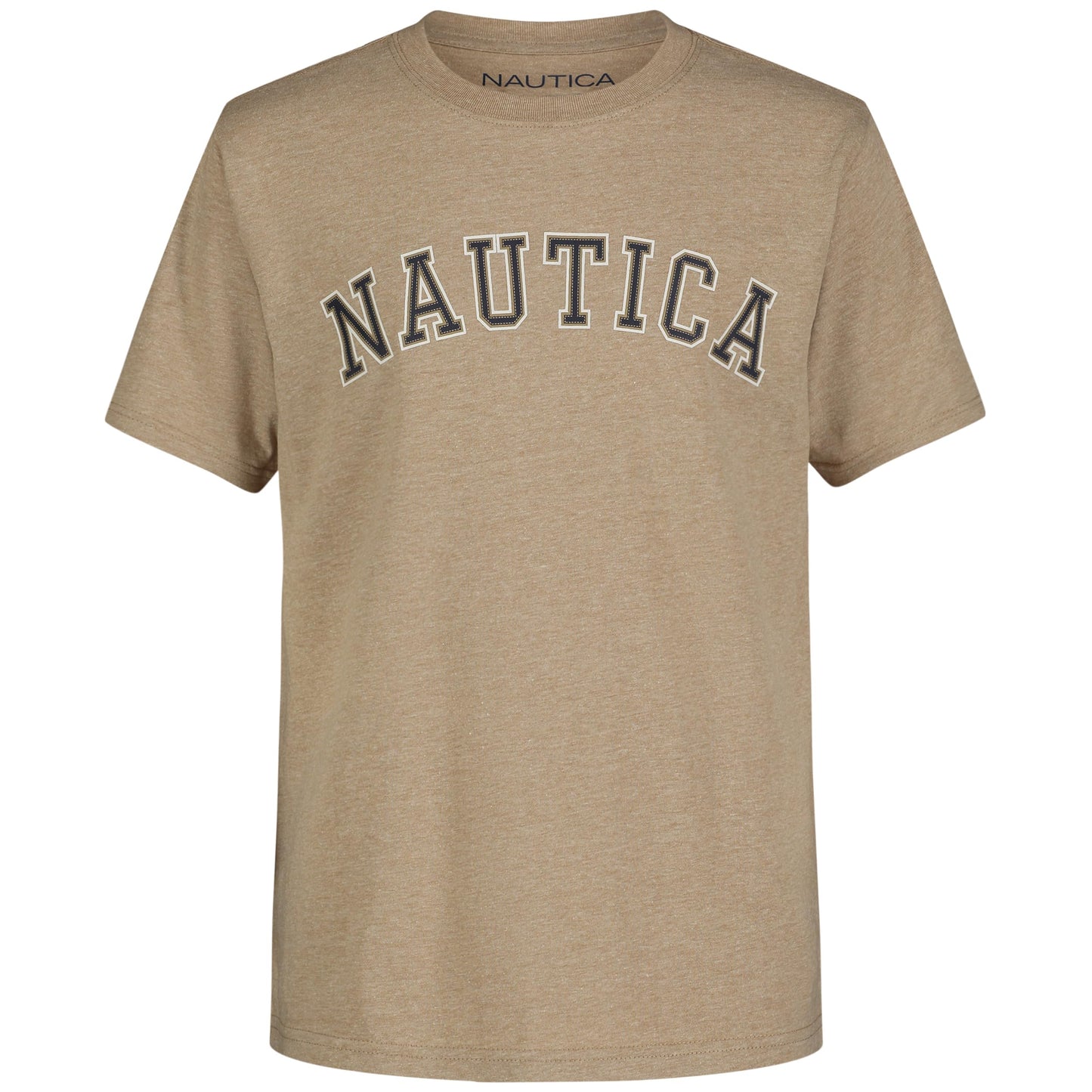 Nautica Boys' Short Sleeve J-Class Logo Crew Neck T-Shirt, Soft, Comfortable, Relaxed Fit