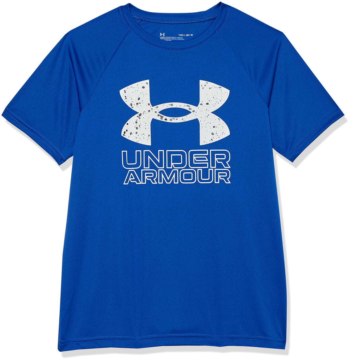 Under Armour Boys' Tech Hybrid Printed Fill Short-Sleeve T-Shirt