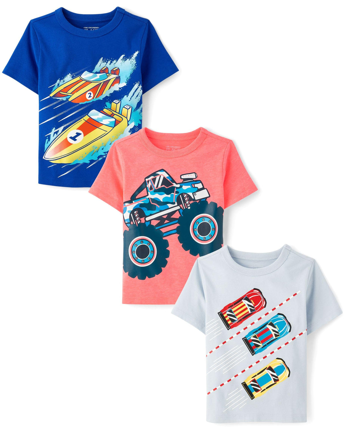 The Children's Place Baby Boys' Graphic T-Shirts (3-Pack)