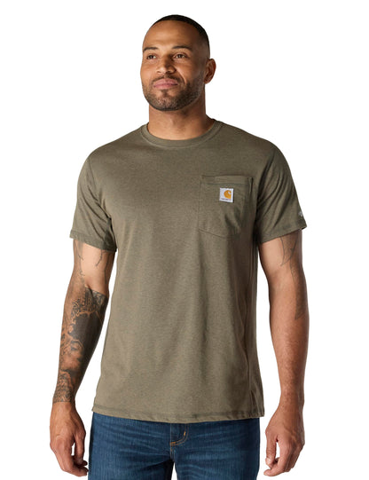 Carhartt Men's Force Relaxed Fit Midweight Short-Sleeve Pocket T-Shirt