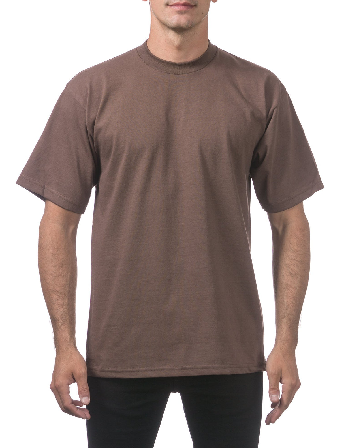 Pro Club Men's Heavyweight Cotton Short Sleeve Crew Neck T-Shirt