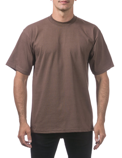 Pro Club Men's Heavyweight Cotton Short Sleeve Crew Neck T-Shirt