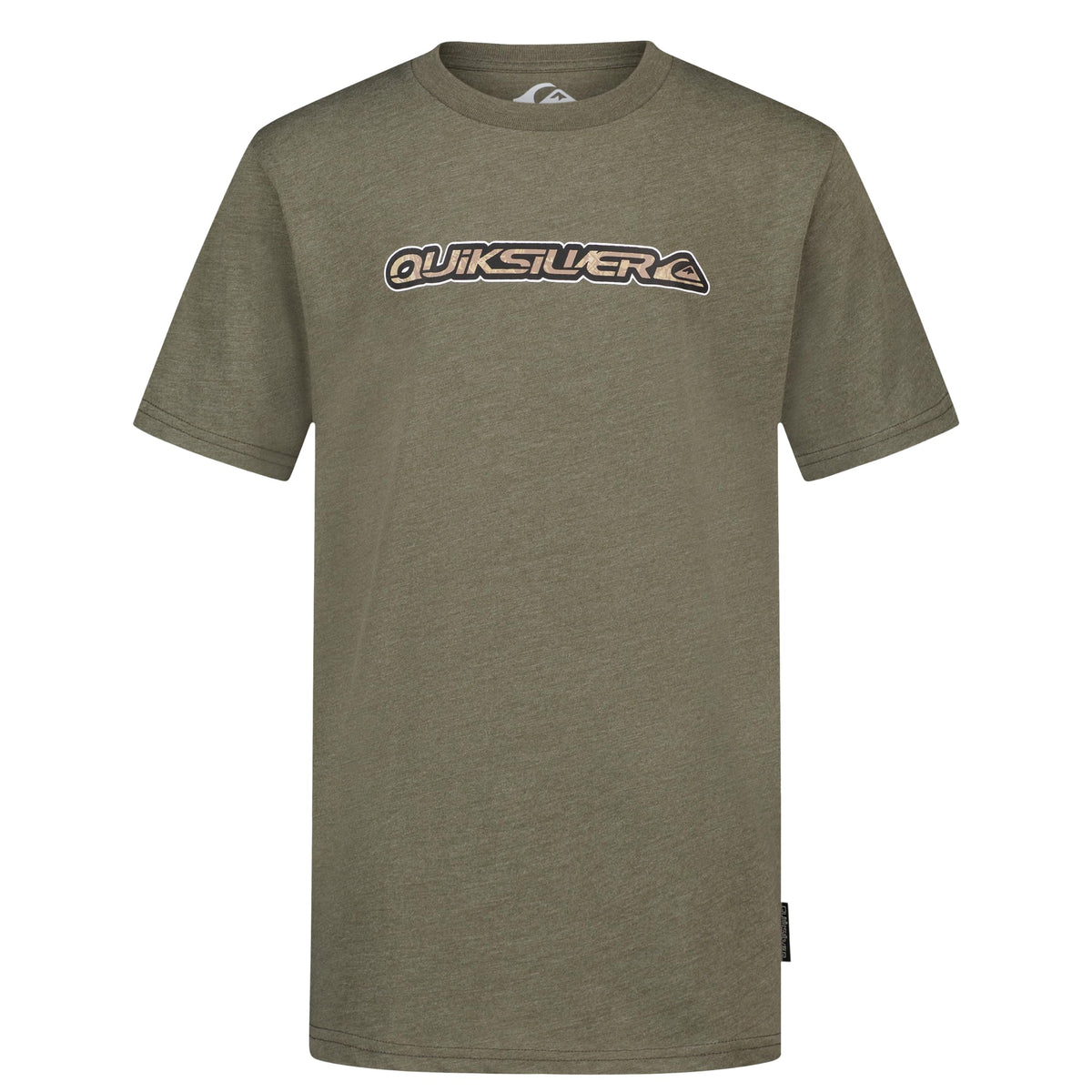 Quiksilver Boys' Short Sleeve Screen Print Graphic T-Shirt, Soft & Comfortable, Regular Fit
