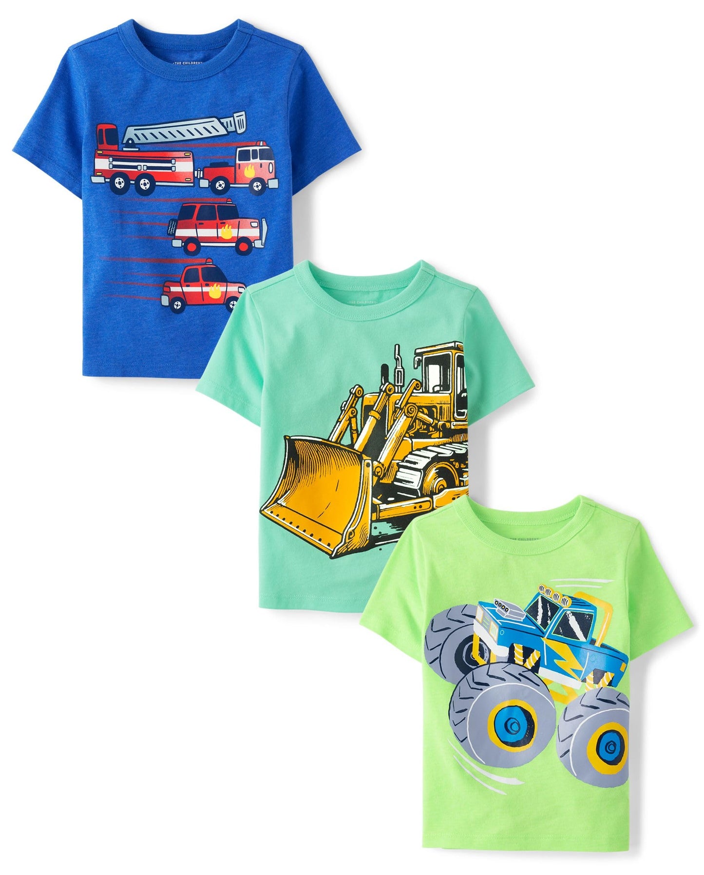 The Children's Place Baby Boys' Graphic T-Shirts (3-Pack)