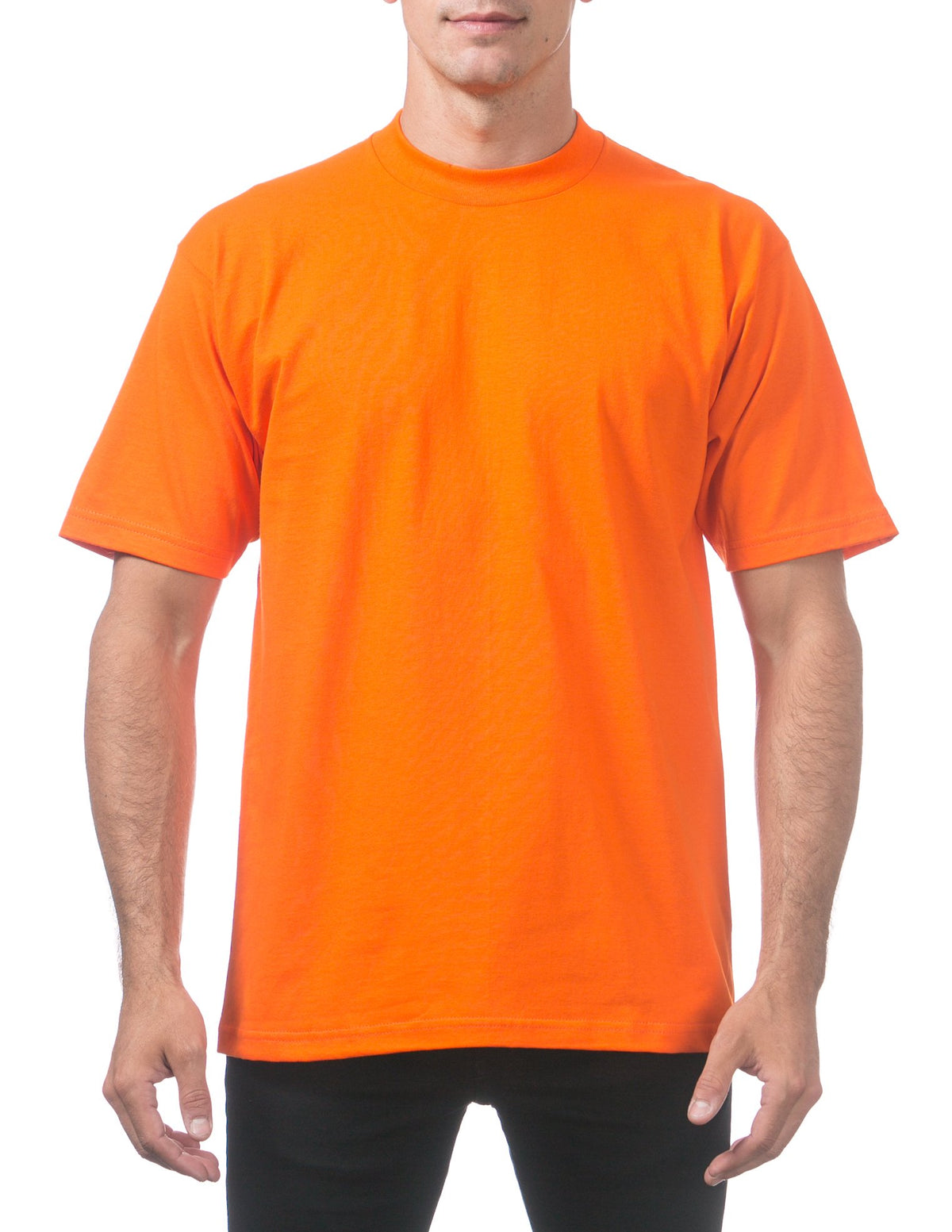 Pro Club Men's Heavyweight Cotton Short Sleeve Crew Neck T-Shirt